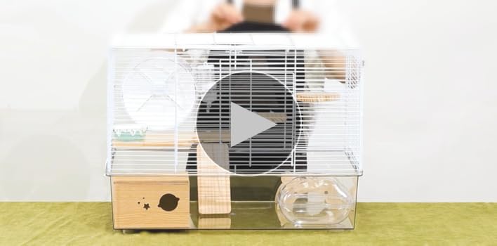 Amazon | BUCATSTATE ハムスターケージ 【飼育に必要な9点が揃っ